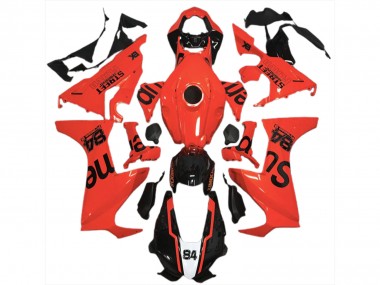 Red Street Flava 2017-2023 Honda CBR1000RR Motorcycle Fairing