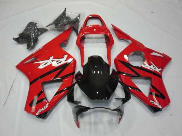 Red and Black 2 2002-2003 Honda CBR954RR Motorcycle Fairing Red and Black 2 2002-2003 Honda CBR954RR Motorcycle Fairing
