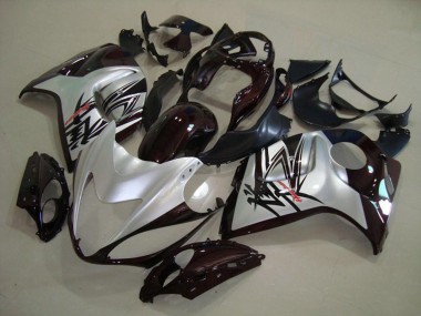 Silver Black 2008-2020 Suzuki GSXR 1300 Hayabusa Motorcycle Fairing