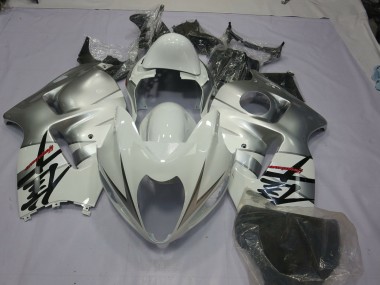 Silver White 1997-2007 Suzuki GSXR 1300 Hayabusa Motorcycle Fairing