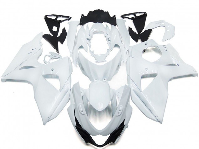 Solid Gloss White2009-2016 Suzuki GSXR 1000 Motorcycle Fairing Solid Gloss White2009-2016 Suzuki GSXR 1000 Motorcycle Fairing