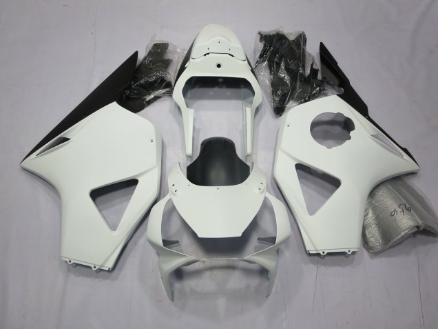 White 2002-2003 Honda CBR954RR Motorcycle Fairing White 2002-2003 Honda CBR954RR Motorcycle Fairing