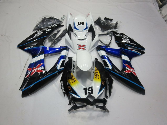 X 2008-2010 Suzuki GSXR 600-750 Motorcycle Fairing