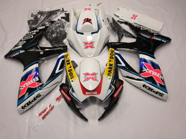 X 76 BRUX 2006-2007 Suzuki GSXR 600-750 Motorcycle Fairing X 76 BRUX 2006-2007 Suzuki GSXR 600-750 Motorcycle Fairing