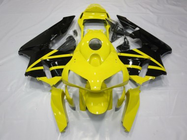 Yellow & Black OEM Style 2003-2004 Honda CBR600RR Motorcycle Fairing
