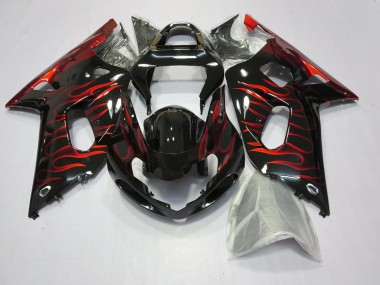 Yellow Jordan 2001-2003 Suzuki GSXR 600-750 Motorcycle Fairing