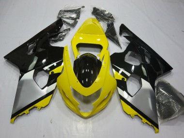 Yellow OEM Style 2004-2005 Suzuki GSXR 600-750 Motorcycle Fairing