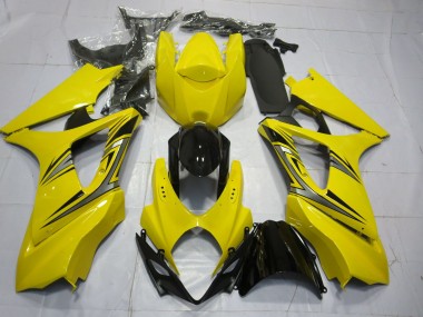 Yellow OEM Style 2007-2008 Suzuki GSXR 1000 Motorcycle Fairing