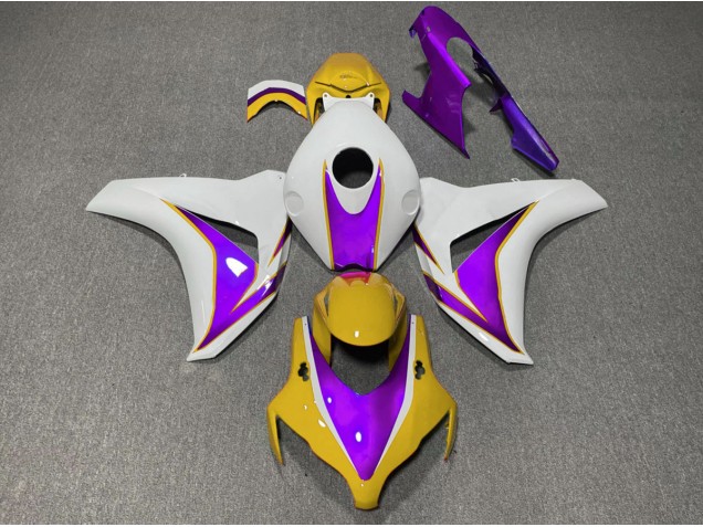 Yellow and Purple Gloss 2008-2011 Honda CBR1000RR Motorcycle Fairing Yellow and Purple Gloss 2008-2011 Honda CBR1000RR Motorcycle Fairing